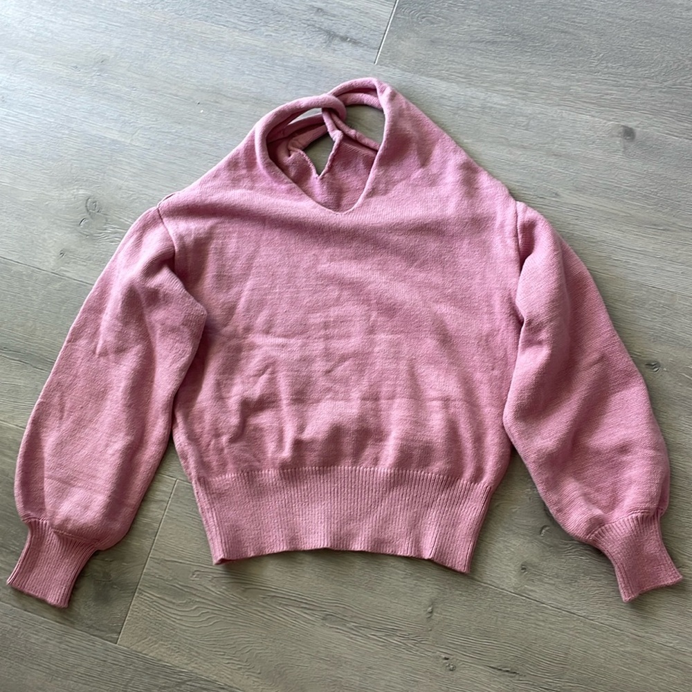 Pink Sweater